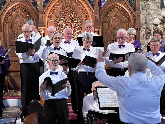 Firhouse Singers Singing St. Maelruain's 2023